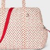 Girls' Quilted Floral Duffel Bag - art class™ Red - 4 of 4