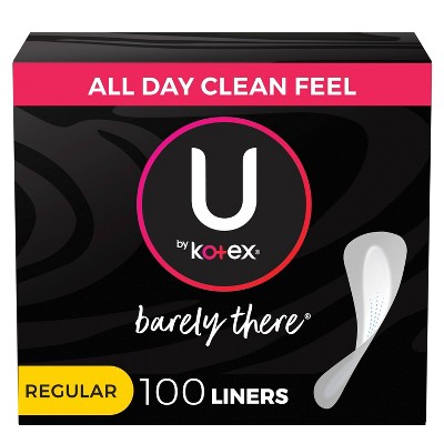 U By Kotex Barely There Unscented Panty 