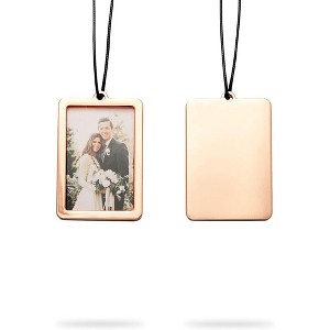 Okuna Outpost Car Picture Frame for Mirror (3 in, 2 Pack) - 1 of 4