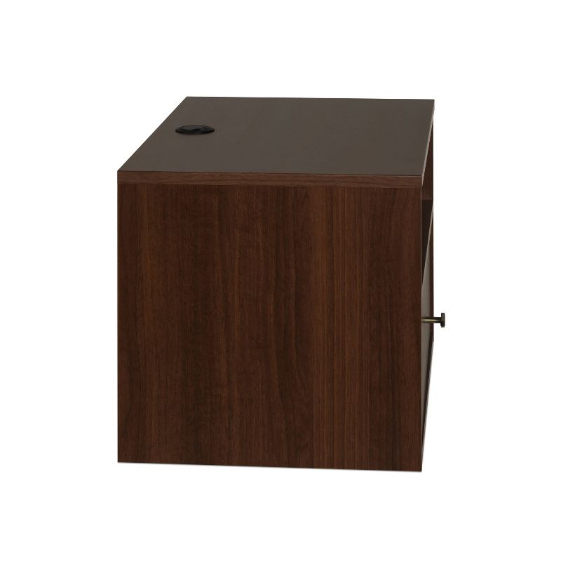 Floating 1 Drawer Nightstand with Open Shelf - Prepac, 6 of 17