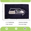 Evergreen Seattle Seahawks 3' x 5' Indoor Outdoor Flag for Home Apartment Dorm Rooms - 3 of 4