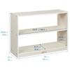 ECR4Kids 2-Shelf Mobile Island Storage Cabinet, 1 - 2 of 4