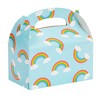 Blue Panda 24 Pack Rainbow Gable Boxes for Gifts, Candy, Kids Birthday Themed Party Favors, 6.2x3.6x3.4 in - 4 of 4