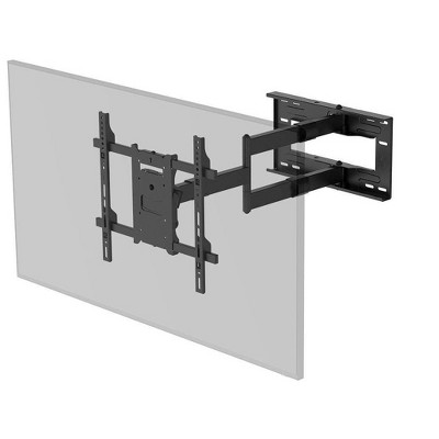 Monoprice Low Profile Full-Motion Articulating TV Wall Mount For TVs 23in  to 42in, for Samsung, Vizio, Sharp, LG, TCL, Max Weight 77 lbs, VESA 200x200