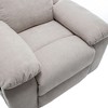 Electric Power Recliner Chair with Adjustable Massage and Heating for Elderly, One Side Pocket - 4 of 4