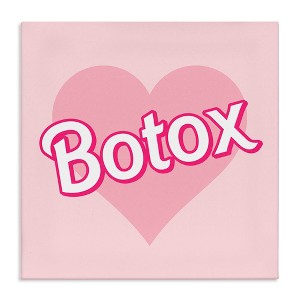 Stupell Industries Pink Heart Botox, 24" x 24" - 1 of 4