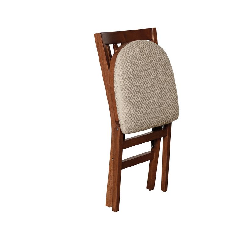 Set of 2 School House Folding Chair Cherry - Stakmore, 3 of 6