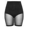 Women's Plus Size Power Mesh Short - black | CITY CHIC - 3 of 4