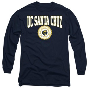 Men's U Of California Santa Cruz Collegiate Seal Long Sleeve T-Shirt - 1 of 4
