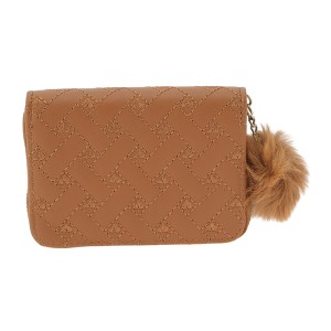 Unique Bargains Square Grid Zipper Coin Purse Wallet 1 Pc - 1 of 4