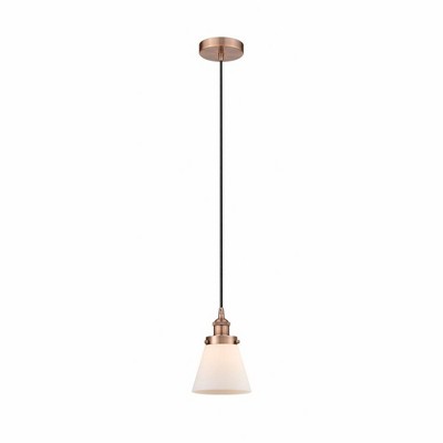 Cone - 1 Light Mini Pendant In Industrial Style-9.5 Inches Tall and 6.25 Inches Wide