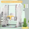 Whizmax 7 in 1 Toddler Slide and Swing Set,Kids Freestanding Slide Climber with Adjustable Swing and Basketball Hoop,Soccer Golf,for Toddlers Age 1-3 - 3 of 4