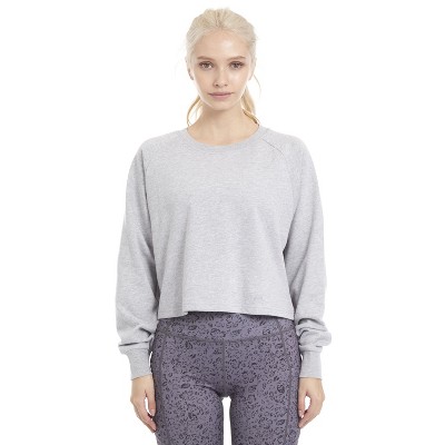 Psk Collective Women's Long Sleeve Terry Top : Target