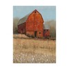 Trademark Fine Art -Tim Otoole 'Red Barn View I' Canvas Art - 2 of 4