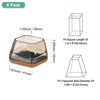 Unique Bargains Durable Multipurpose Use Furniture Silicone Felt Pads Chair Leg Floor Protectors - 3 of 4