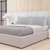PiccoCasa Brushed Breathable Delicate Piping Roll Rim Zipper Closure Pillowcases 2 Pcs - 4 of 4