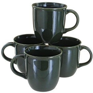 Blue Rose Polish Pottery 1800 Zaklady 4PC Mug Set - 1 of 2