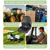 Universal Tractor Seat with High Back, Heavy Duty Lawn Mower Replacement Seat - 2 of 4