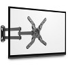 Mount-It! TV Wall Mount Monitor Bracket with Full Motion Articulating Tilt Arm, 15" Extension Arm Fits 17 - 47 Inch TVs, VESA 200x200 - 2 of 4