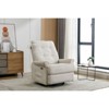 NicBex Chenille Glider Rocking Chair,Upholstered Swivel Recliner Chairs with High Backrest,Adjustable Cozy Rocking Chair,Nursing Chair for Bedroom - 2 of 4