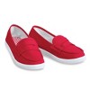 Collections Etc Classic Boat Shoe Loafer Slip On Canvas Sneakers - 2 of 3