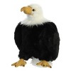 Aurora Medium Regal Eagle Wild Life Playful Stuffed Animal Black 10.5" - 2 of 4