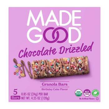 MadeGood Chocolate Dipped Granola Bar Birthday Cake - 4.2oz