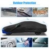 Unique Bargains 3XL Car Cover Waterproof Snowproof All Weather for Car Outdoor Full Car Cover Rain Sun Protection Universal Fit for Sedan 186"-193" - image 2 of 4