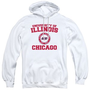University of Illinois Chicago Official Circle Logo Adult Pull-Over Hoodie - 1 of 4