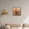 Art Remedy Burgundy Flower Afternoon Floral Glam Art Framed - 2 of 4