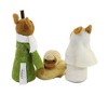 Christmas Mouse Nativity Critter Set/3 Primitives By Kathy  -  Decorative Figurines - 2 of 3