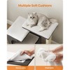 WoodyWonders 33.8-Inch Modern Cat Tower with 3 Perches, Scratching Post & Cave, Includes 4 Washable Cushions - 2 of 4