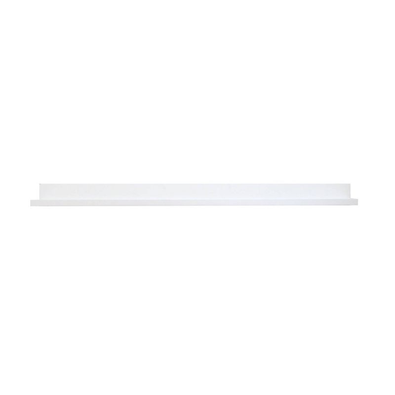 72&#34; x 4.5&#34; Picture Ledge Wall Shelf- White - Inplace, 1 of 5