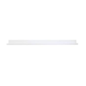 72" x 4.5" Picture Ledge Wall Shelf- White - Inplace