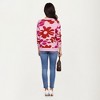 Anna-Kaci Women's Bold Floral Pattern Knit Sweater with Soft Textured Feel, Long Sleeves and Comfortable Relaxed Fit - 4 of 4