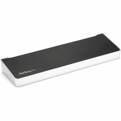 StarTech.com USB C Docking Station - Triple-4K Monitor - DK30CH2DPPD - Computer Stands, Mats, and Docking Stations