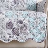 Great Bay Home Floral Patchwork Reversible Furniture Protector - 4 of 4
