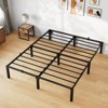 14 Inch King Bed Frame, Heavy Duty Metal Platform Bed Frame with Durable Iron Slat Support and Legs, No Box Spring Required, Tool-Free Bed Frame - 2 of 4