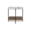Signature Design by Ashley Braxmore Accent Table, White & Light Brown - 3 of 4