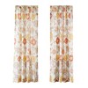 Ashbury Spring Floral Lined Curtain Panel with Rod Pocket - Levtex Home - 2 of 3