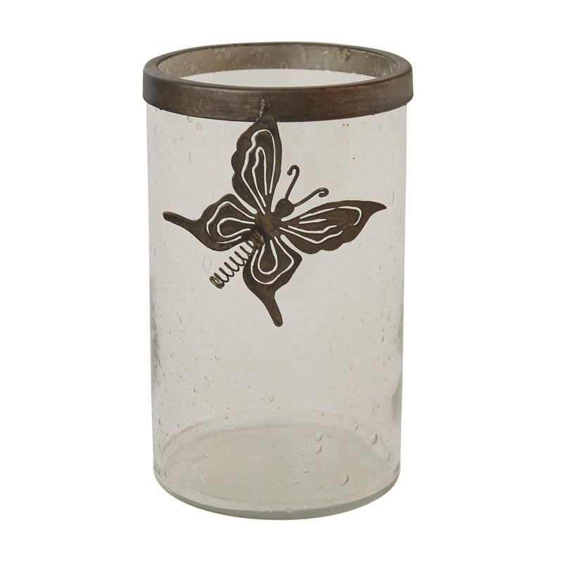 Park Designs Galvanized Butterfly Vase, 1 of 5