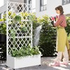 PexFix Outdoor Metal Trellis with Planter Box - 4 of 4