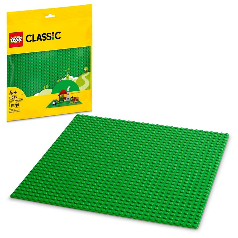 LEGO Classic Green Baseplate 11023 Building Kit, 1 of 7