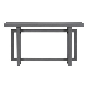 NicBex 59.1''Long Console Table Contemporary Wooden Minimalism Sofa Table behind Couch,Side Table for Entryway,Living Room - 1 of 4