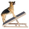 coucheta Dog Ramp for Couch, Bed or Car, Wooden 44" Long Pet Stairs for Small & Large Old Dogs & Cats, Hold up to 200lb, 5 Adjustable Height - 2 of 4