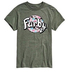 Men's - Furby - Furby Logo Circle Short Sleeve Graphic T-Shirt - 1 of 4