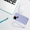 Insten Liquid Silicone Case For Google Pixel 5 (2020) Soft Microfiber Full Body Protective Cover - 2 of 4