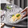 Glass Bowl, Decorative Diamond Design Bowls For Kitchen & Home Décor, -  Le'raze by G&L Decor Inc