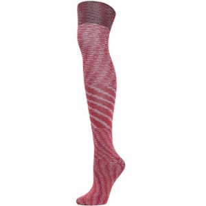 Memoi Wild Side Cotton Blend Over the Knee Socks - 1 of 2
