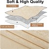 Attop Rectangle Table Cloth, Waterproof Tablecloths, Wipeable Washable Table Cover for Kitchen and Dining Room Beige, 60" X 84" - 2 of 4